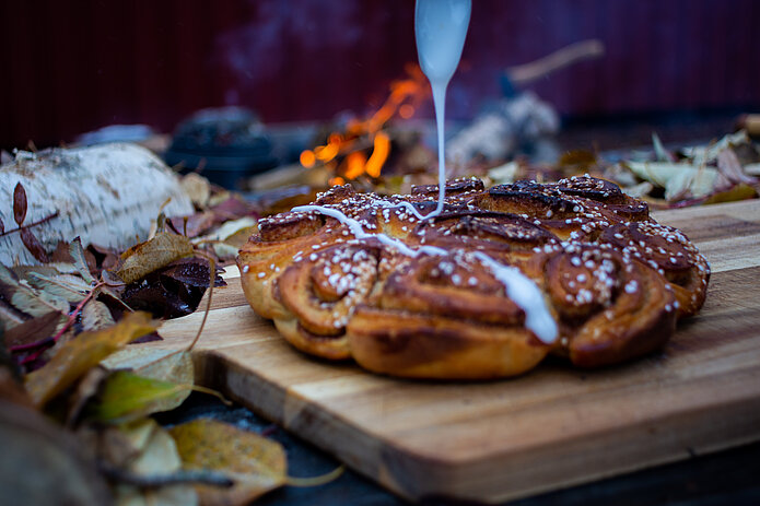 Zimtschnecke backen