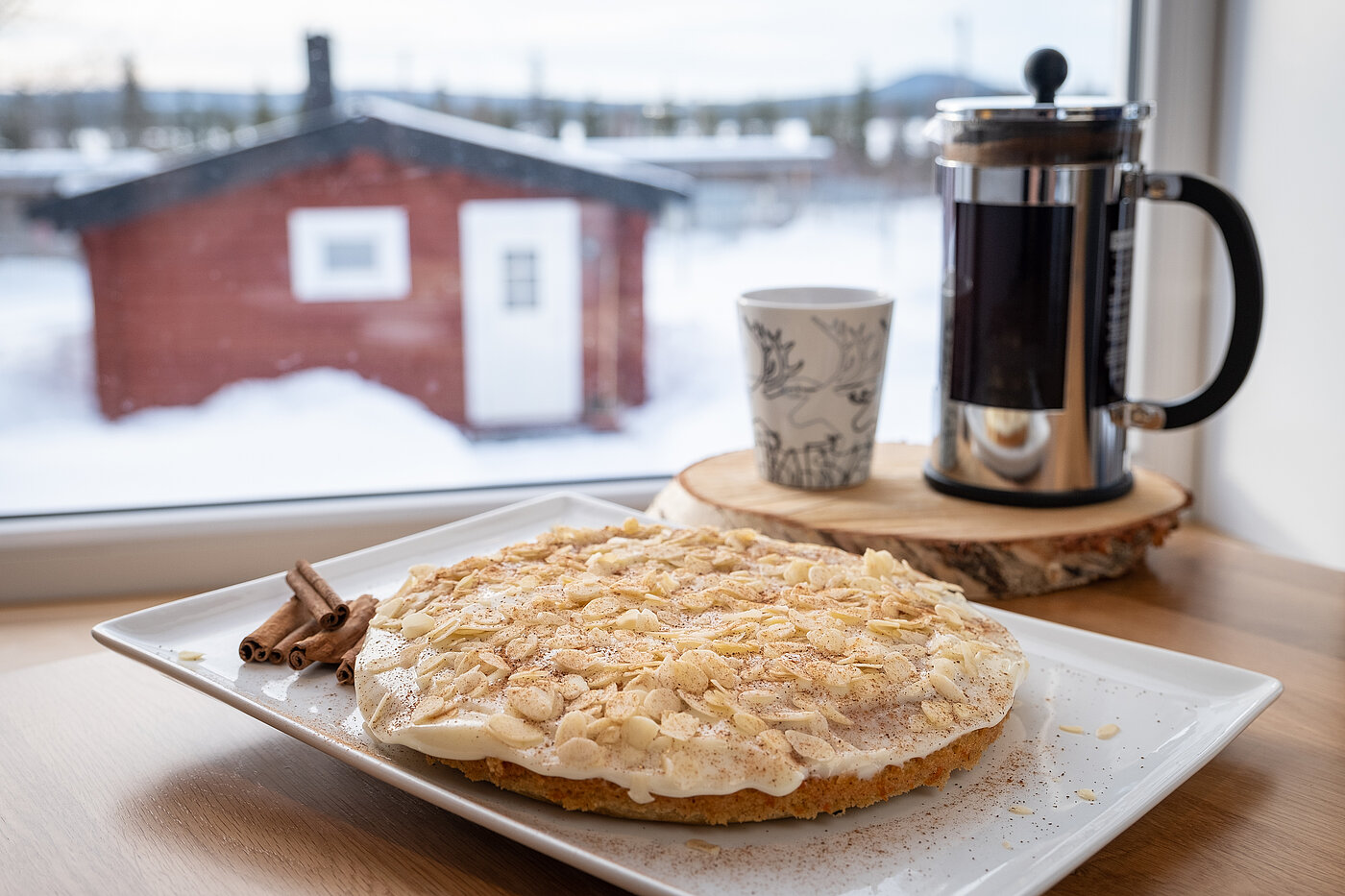 Gästehaus Lappland Kaffee Kuchen Fika